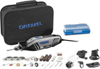 Dremel 4300-5/40 High Performance Rotary Tool Kit with LED Light- 5 Attachments & 40 Accessories - Ideal for Grinding, Cutting, Wood Carving, Sanding, and Engraving