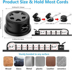 ELII 328Pcs Cable Management Kit, 8 Magnetic Cable Holder,69Adhesive Cable Clips,4 Cable Sleeve Split,22Reusable Cable Strap,200 Nylon Cable Zip Ties with 25 Mounts TV Office (Black)