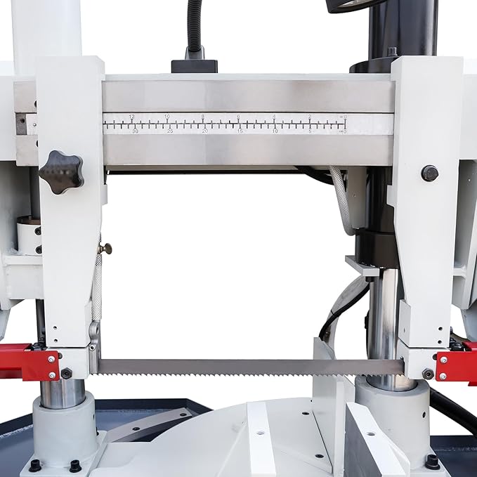 KAKA INDUSTRIAL TBK11A 11Inch Hydraulic Double Column Rotating Head Band Saw Industrial Grade Metal Cutting Powerhouse