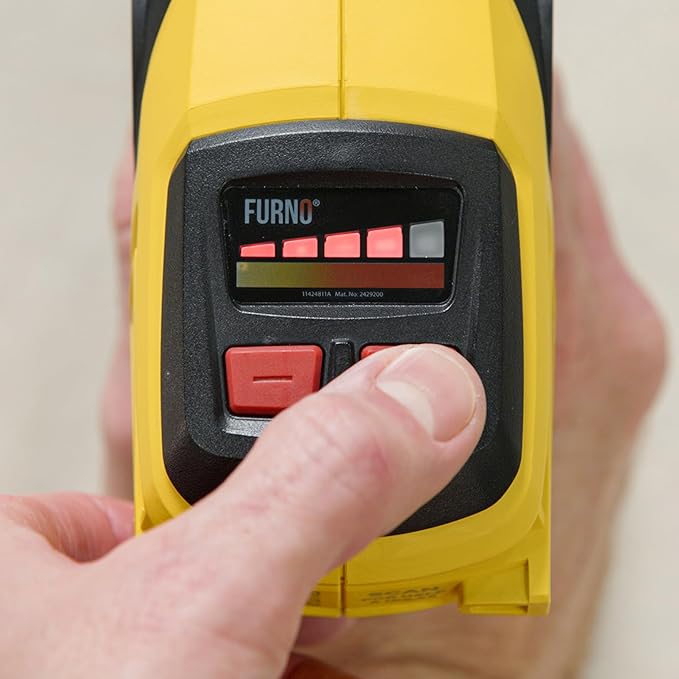 Wagner SprayTech 2467225 FURNO 550 18V Variable Temp Cordless Crafts, Wire Shrinking, Defrosting Pipes, with 2 Nozzles – Bare Tool Heat Gun, Yellow