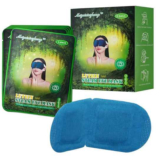 10PCS Steam Eye Mask, Relieve Eye Fatigue, Can be Used for Eye Relaxation, Jet Lag or Insomnia, Disposable Heated Steam Eye Mask, Rich in Nutrients Heated to Promote Absorption (Fragrance-Free)-VeraVaultWomen
