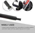 Heat Shrink Fabric Tubing Braided Sleeving 2:1 - Abrasion Protection Flexibility Wiring Harness Cable Sheath (3/8" ID, 30ft)