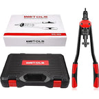 WETOLS 16" Rivet Nut Tool, Professional Rivet Nut Tool Kit with 11 Metric & Inch Mandrels M3 M4 M5 M6 M8 M10 M12, 10-24, 1/4-20, 5/16-18, 3/8-16, 110pcs Rivnuts and Blow Carry Case - WE-889