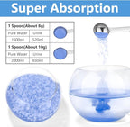 Poesie Poo Absorbent Gel Powder for Portable Toilet Camping Hiking Outdoor Portable Potty Resolution