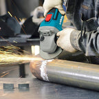 Vikky 20V Cordless Angle Grinder - 8500 RPM Brushless Motor, 5-Inch(125mm), Cutting & Grinding Kit with 20V 4.2Ah Battery & Accessories