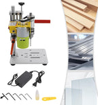 Electric Mini Drill Press, 3000RPM Drill Press Work Station Precision Benchtop Drills Presses with B10 Chuck & Drills Vise for Metal Wooden Jewelry DIY and Crafts Projects