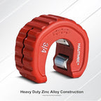 HAUTMEC Pro 3/4 Inch Automatic Copper Tube Cutter - 3/4 in. Maximum Nominal Pipe Capacity (7/8 in. Outer Diameter), for Copper, Aluminum, Brass Tube and Thin-wall Conduit, HT0216-PL