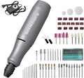 Mini Rotary Tool Kit with Copper Core Motor & 86 Accessories, Variable Speed 0-18,000 RPM, 3-24V Regulated Power for Engraving, Sanding, Polishing, Drilling, DIY Crafts