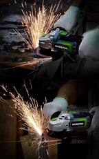 WORKPRO 20V Cordless Angle Grinder Kit, 4-1/2 Inch, Lightweight Angle Grinder Tool 4.0Ah Lithium-Ion Battery & Fast Charger, Ergonomic Button Position for Reducing Hand Pressure