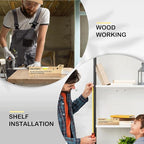 Fathers Day Birthday Gifts for Grandpa Dad from Daughter Son Wife Wooden Spirit Level Valentines Christmas Thank You Gifts Ideas for Daddy New Dad Grandpa Papa