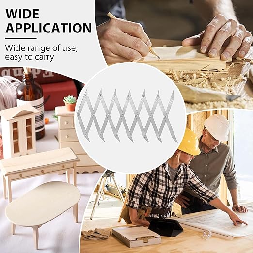 Picket Master Pro 7 Point Center Finder for Precise Measurements,Center Point Finder, Center Finding Tool,Equidistant Measuring Tool,Wood Working Welding Precise Center Finding