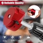 8Pcs PVC Pipe Reamer, Plastic PVC Pipe Fitting Reamer Plumbing Tools Kit Fit into Standard 1/2" Drills PVC Pipe Reamer Tool Contains PPR75, PPR100, PPR125, PPR150, PPR200, PPR250, PPR300 and PPR400