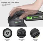 GALAX PRO Cordless Detail Sander 20V, 20Pcs Sandpapers,12000 RPM Sanders with Dust Collection System for Tight Spaces Sanding in Home Decoration, Battery and Charger Included