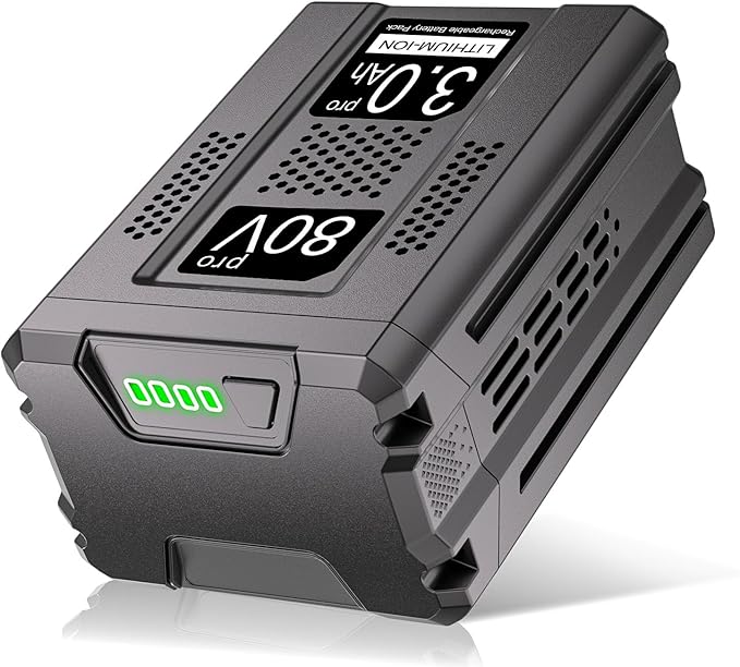 1 Pack 3.0Ah Lithium-ion Replacement Battery for Kobalt 80V Battery KB2580-06 KB680-06 KB580-06 KB280-06 Cordless Power Tools