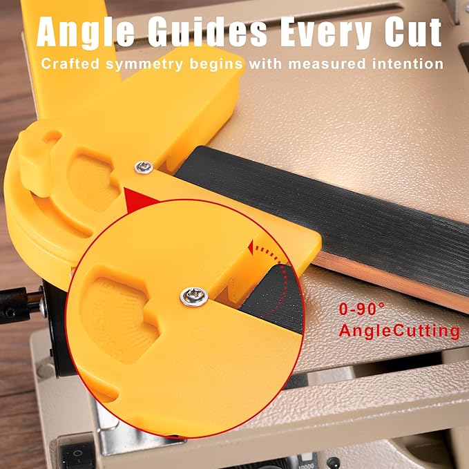 DZQ 69Pcs Accs Mini Table Saw Jewelry Making Polisher w/Flex Shaft Multifunctional Bench Grinder Sander Buffing Machine Woodworking Tool 10,000Rpm 750W