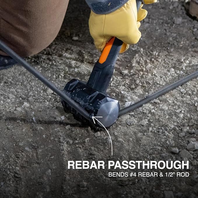 Klein Tools H80694 Sledgehammer, 4-Pound Engineering Hammer with Fiberglass Handle, Shock-Resistant Design for Striking and Demolition, Includes Lanyard Hole