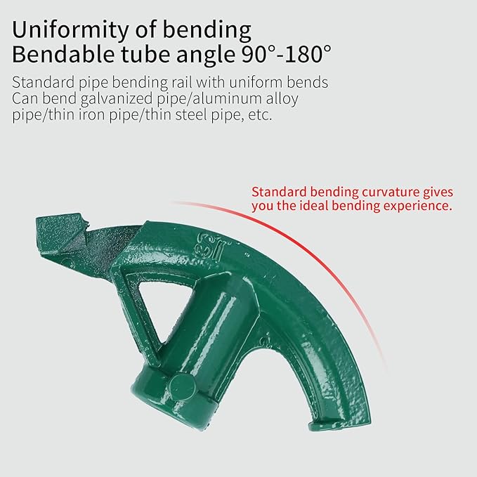 Conduit Bender, Cast Iron Wire Bender Portable Tube Former Labor Saving Electric Wire Fast Bending Tool KW7027 For Electric Wire Pipes Aluminum Alloy Pipes