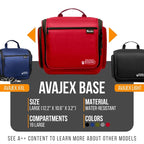 Travel Toiletry Bag for Men and Women - Large Hanging Toiletry Organizer - Waterproof Hygiene Bag with Metal XXL Swivel Hook, with Sturdy Zippers and 19 Compartments for Toiletries, Makeup, Cosmetics