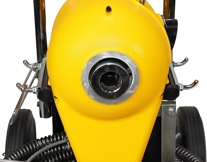 Steel Dragon Tools K1500A Drain Cleaning Machine for 2–8 Inch Pipes – 60 FT x 1-1/4 Inch Cable for Plumbing Drain Cleaning