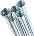 5 Pcs Spring Tube Bender Set, 5 Sizes (1/4", 5/16", 3/8", 1/2", 5/8"), 8.27" Length, Thin Wall Steel Tubing Benders Kit for Copper Aluminum Steel Tubing (8.27 inch /210MM)