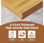 48'' Adjustable Workbench, Solid Wood Work Bench Table, Metal Tool Bench Work Bench for Garage, Large Load Capacity Garage Workbench Workshop Table for Workshop,Office,Home, Easy Assembly