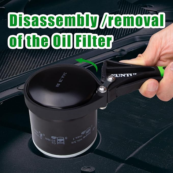 Strap Wrench Set with 6 Silicone straps - 2 Pack (4" & 6") for Oil Filters, Shower Heads & Tight Spaces - Plumbing Belt Wrench Kit