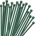 6 Inch Garden Green Zip Tie 1000 PCS, 18 Lbs - Small to Medium Zip Tie, Nylon PA66 UV Resistant Cable Tie for Indoor and Outdoor Use - Ideal for bundling and securing objects