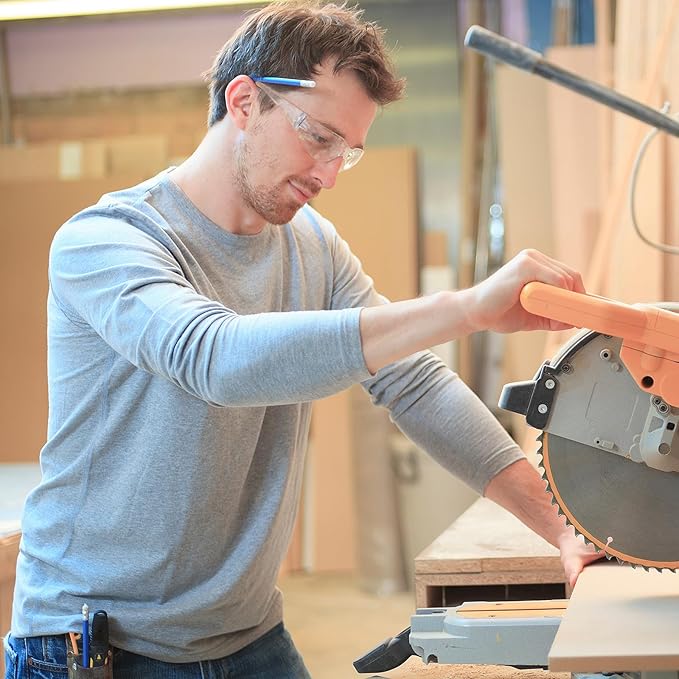 Yunsailing 100 Pack Bulk Safety Glasses Eye Protection Goggles for Women Men DIY Construction Lab