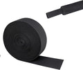 2 in 1 Heat Shrink Braided Sleeving Fabric Tubing-Perfectly fit Irregular Shape Hose/Cable/Wire (1"(25mm), 32FT)