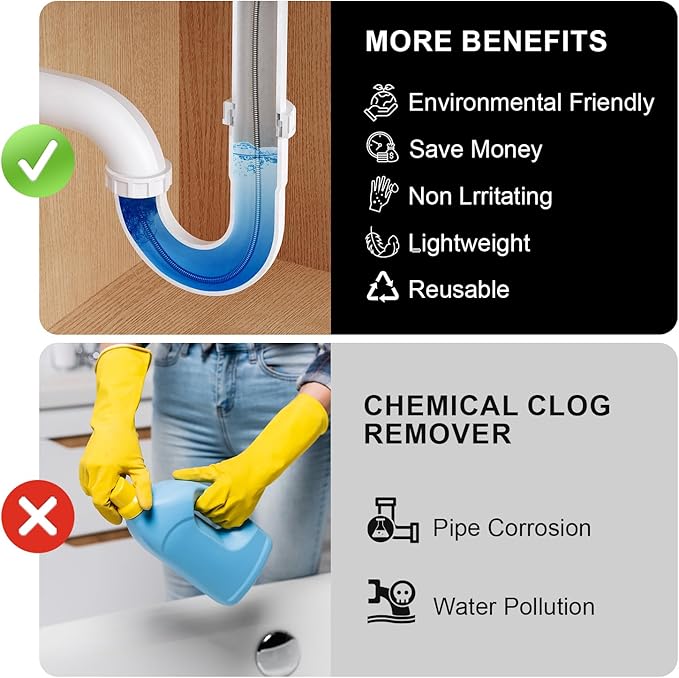 POPULO 20V Cordless Electric Drain Snake, 25Ft Replaceable Cable with 2.0Ah Battery, Extension Tube & Charger, Snake Drain Clog Remover Tool for Toilet, Floor Drain, Sink and Shower 3/4"-2" Pipe