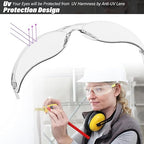 10 Pack Clear Safety Glasses with ANSI Z87.1 Scratch Resistant Eyewear for Women Man Lab Goggles Eye Protection