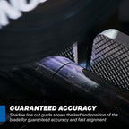 Evolution S14MCS 14" Mitering Chop Saw | Cold Cut Steel Cutting Saw | EVOMAX Intelligent Motor & Blade | 3500+ Cuts | Burr-Free Cuts | Shadow Guide | +/-46° Miter | Soft Start | Reinforced Base