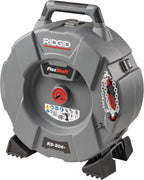 RIDGID 76198 FlexShaft K9-204+ Drain Cleaning Machine for 2" to 4" Pipe, Professional Wall-to-Wall Drain Cleaning Machine with 70' of 5/16" FlexShaft Cable