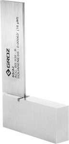 Groz 01000 2" Precision Steel Square, 16 Microns Squareness