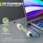 WORKPRO Cordless Rotary Tool Kit with 71pcs Accessories, 3 Variable Speeds, USB Rechargeable Mini Rotary Tool for Engraving, Sanding, Polishing, Carving, Cutting, DIY Crafts