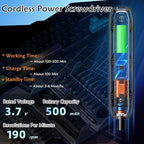 Electric Screwdriver Set, 180 In 1 Electric Precision Screwdriver Set with 160 Magnetic Bits, Magnetic Storage, Power Screwdriver Repair Tool Kit for Computer Phone Laptop & Electronics Repair