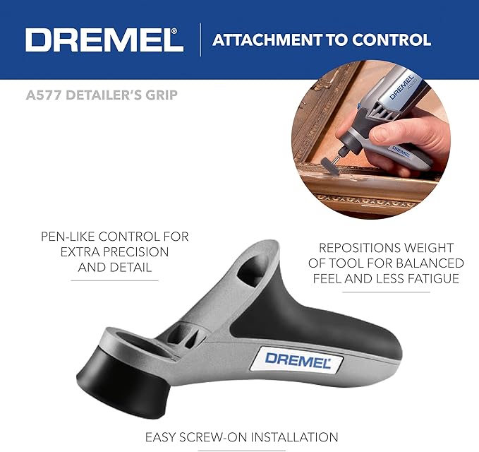 Dremel 4300-9/64 Versatile Rotary Tool Kit with Flex Shaft - 9 Attachments & 64 Accessories - Ideal for Engraving, Etching, Sanding, and Polishing