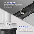 Pneumatic Rivet Gun 3/16" 5/32" 1/8" 3/32",KR-S50 with 1 Set of Extra Jaws, Air Hydraulic Riveter Tool kit for Aluminium, Steel and Stainless Steel Rivets