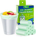 1.2 Gallon Small Trash bags: Small Trash bags Mini Bathroom Garbage Bags Fit 4.5 Liter Trash-Can-Liners for Bathroom Kitchen Office (150 Counts, Green)
