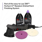 3M Perfect-It Random Orbital Compound, 34130, 1 Pint, Fast Cutting Compound for Automotive Buffing & Polishing
