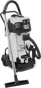21 Gallon 8.5 Peak HP Wet/Dry Vacuum, Stainless Steel Tank, 2 in 1 Function Portable Shop Vacuum with Attachments, Built-in Drain Ideal for Jobsite, Garage & Workshop.