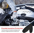 2 in 1 Heat Shrink Braided Sleeving Fabric Tubing-Perfectly fit Irregular Shape Hose/Cable/Wire (1/2"(12mm), 40FT)