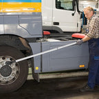 1-Inch Drive Click Torque Wrench, Dual-Scale Adjustable Torque Wrench Set with a Hex Key 200-1000ft.lb / 271-1356.7Nm