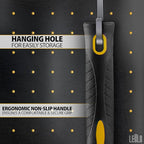 24 Oz Rubber Mallet Hammer for Woodworking, Flooring, Tiling, Camping and More - Rubber Hammer With Non-Slip Grip, Durable Ergonomic Handle, Anti-Vibrating Design For Efficient Work