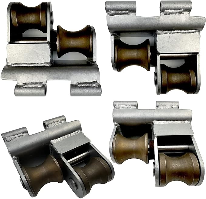 1-1/2"-2" Roller Support Set: Compatible with Greenlee 555/Current Benders (Replaces Parts 17984 & 21002), Heavy-Duty Steel Construction