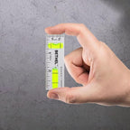 BETHEL Mini Bubble Level - 90°/180° Dual Direction Spirit Level with Shatterproof Design, High Accuracy for Picture Hanging, DIY, Carpentry - Ultra-Compact 75x25x15mm Pocket Leveling Tool