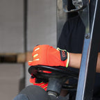 HANDLANDY Work Gloves for Men & Women, Utility Mechanic Working Gloves Touch Screen, Flexible Yard Work Gloves