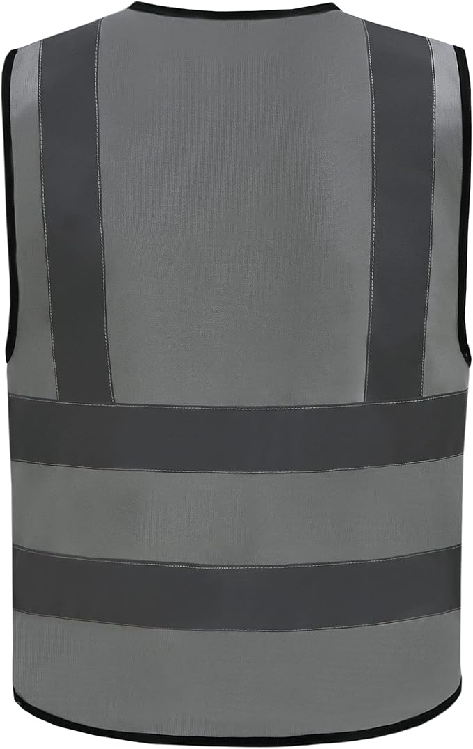 A-SAFETY grey working vest