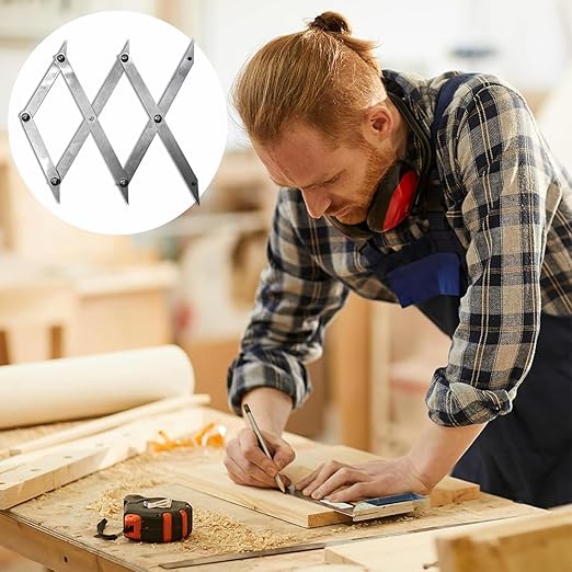 Picket Master Pro 3 Point Center Finder for Precise Measurements,Center Point Finder, Center Finding Tool,Equidistant Measuring Tool,Wood Working Welding Precise Center Finding