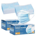 Jointown Disposable Face Masks, ASTM Level 2 Surgical Mask with 3 Ply Protection & Elastic Earloop, 100 Pack Blue